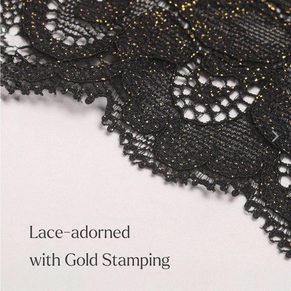 POPILUSH Shapewear Lace Inset Sculpting Mermaid Maxi Slip Dress - Picture 6 of 16